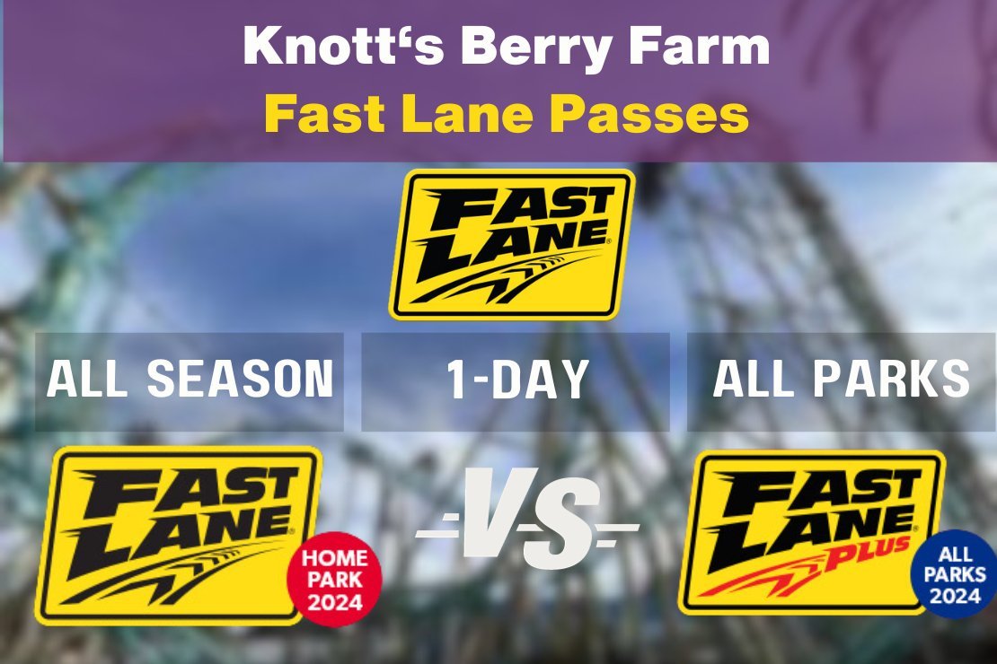 2025 Knott's Berry Farm Fast Lane Pass Options: Explained ...